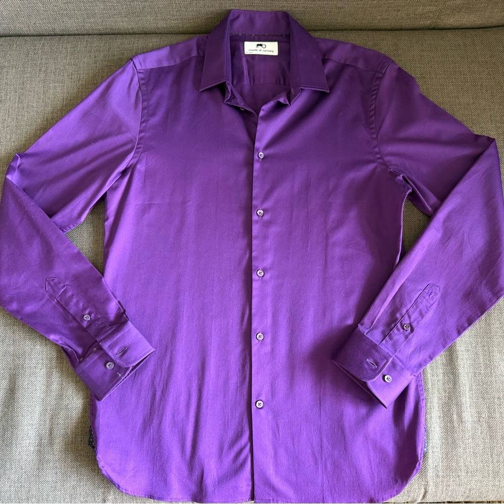 Moods of Norway Purple Men's Shirt